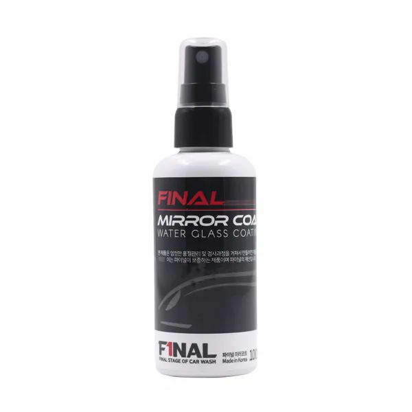 파이널 자동차 미러코트 유리 발수코팅제, 100ml, 1개