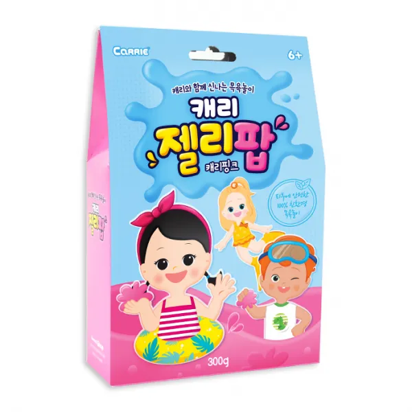캐리앤샵 캐리 젤리팝 촉감놀이, 캐리핑크