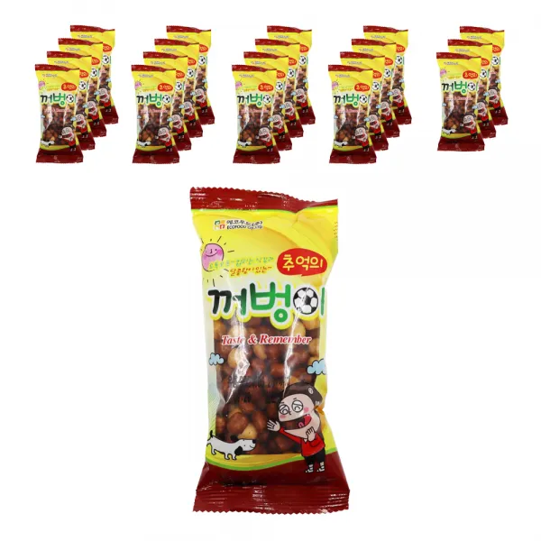 에코푸드 추억의 꺼벙이 과자, 50g, 20개
