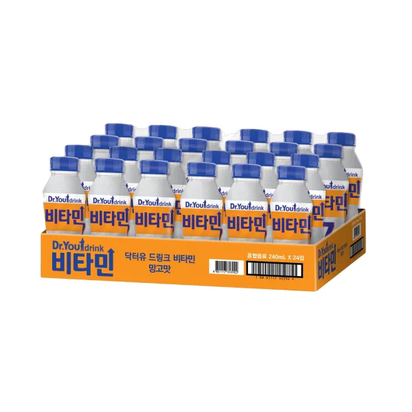 오리온 닥터유 비타민 드링크 망고맛 240ml 24개