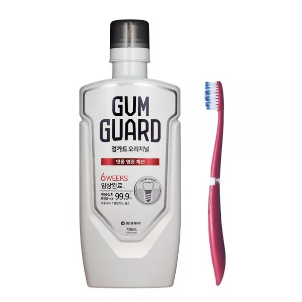검가드 오리지널 750ml + 검프로텍터 칫솔 랜덤발송 1세트