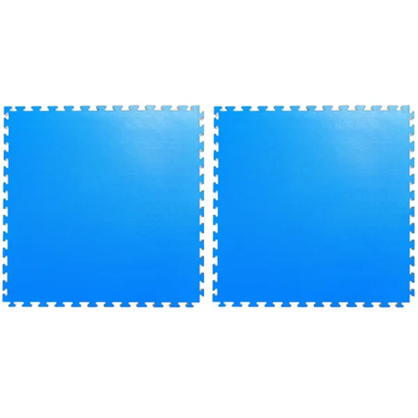 토탈매트 대형 퍼즐 층간소음방지 운동 일반매트 2p, 청색