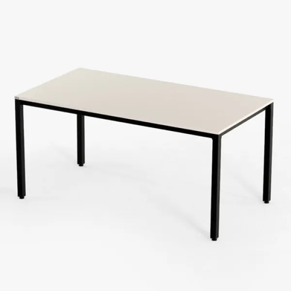 209애비뉴 제로데스크 게임용 컴퓨터 책상 1200 X 800 X 720 Mm 화이트 상판 + 블랙 프레임 