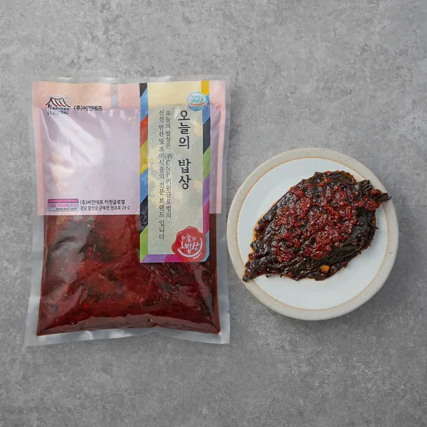 오늘의 밥상 양념깻잎무침 1kg 1팩
