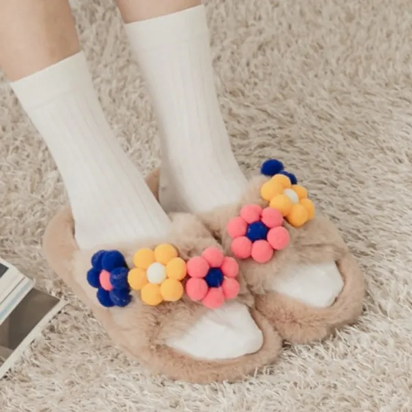 워크센스 여성용 케치난 컴포트 667 털슬리퍼