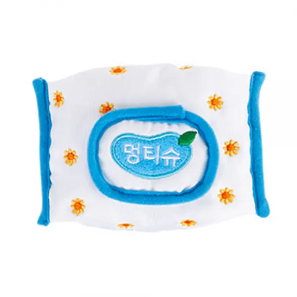 냥품멍품 강아지 멍티슈 노즈워크 장난감 혼합색상 1개