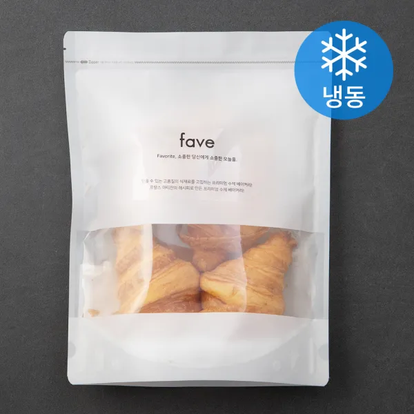 페이브 플레인 크로와상s (냉동), 43g, 4개입
