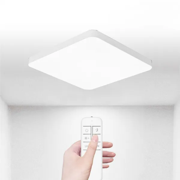 라이톤 LED 리모컨 사각방등 50W 디밍