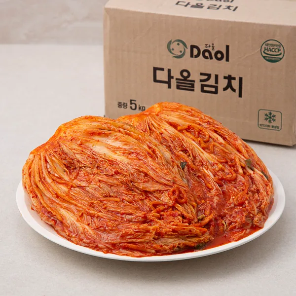 천년한옥 포기김치 5kg 1박스