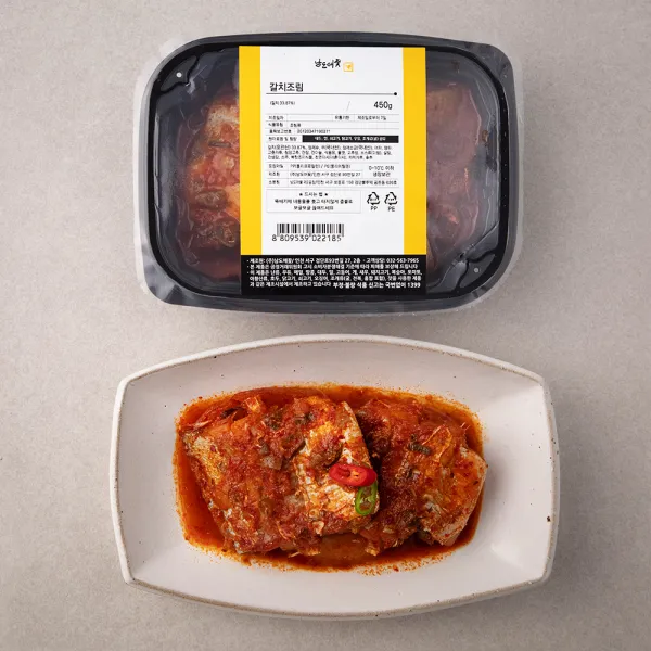 남도애꽃 갈치조림, 450g, 1개