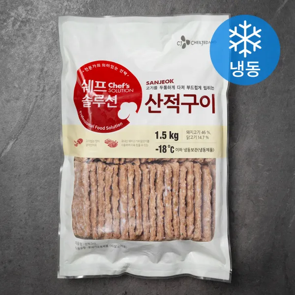쉐프솔루션 산적구이 (냉동), 1.5kg, 1개