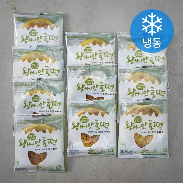 호떡장수 정재수 왕씨앗호떡 (냉동), 100g, 10개