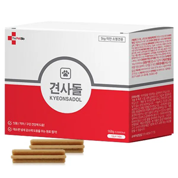견사돌 소형견용 닭고기맛 덴탈껌 1개