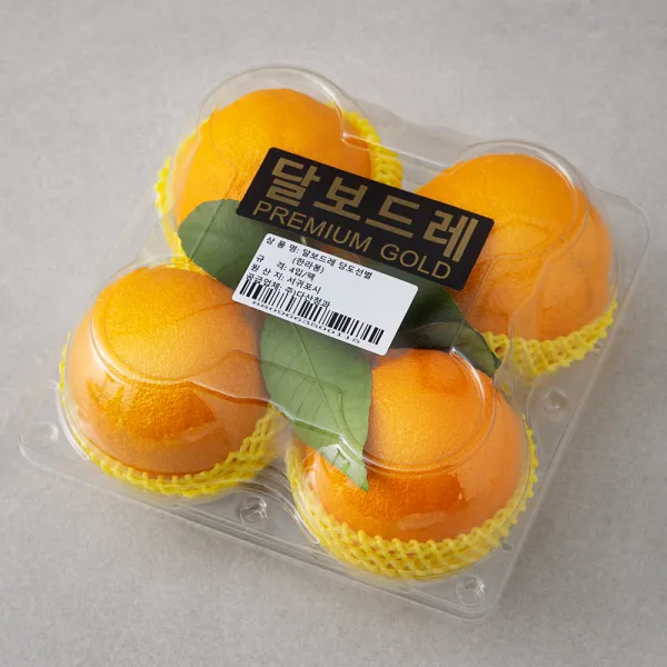 달보드레 당도선별 한라봉 1kg 4입 1팩