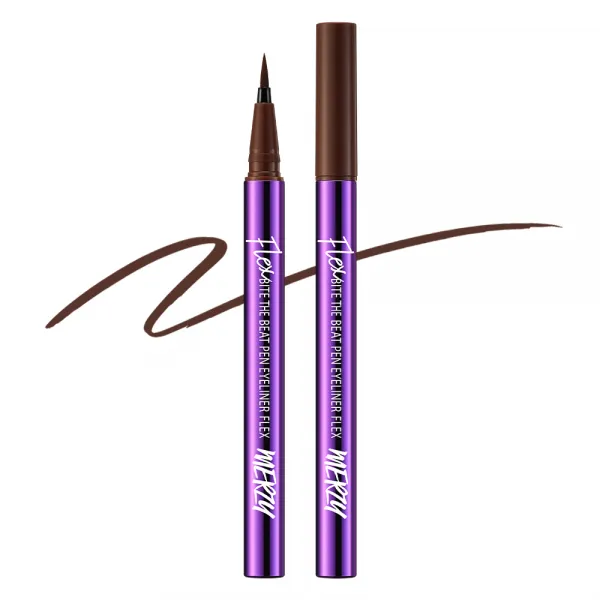 머지 바이트 더 비트 펜 아이라이너 플렉스 0.6g 소울브라운 1개