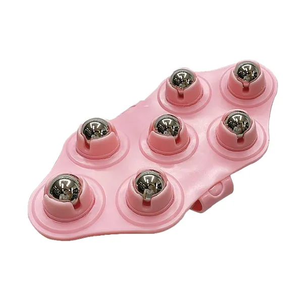 다팔자 세이브타임 림프 마사지볼, 2개, 핑크