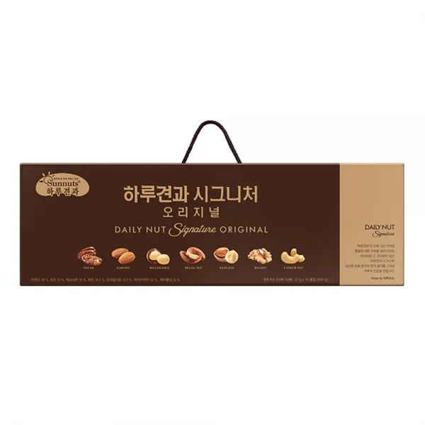 하루견과 시그니처 오리지널 믹스넛, 30개, 22g