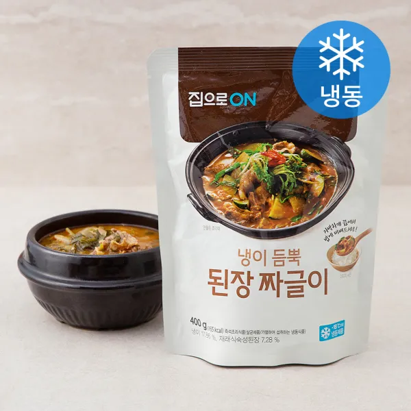 집으로온 된장 짜글이 냉동 400g 2개