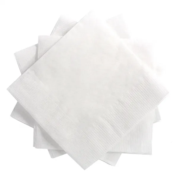 냅킨공장 무지 칵테일냅킨, 8000매, White, 1박스