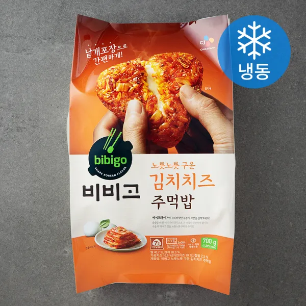 비비고 김치치즈 주먹밥 (냉동), 700g, 1개