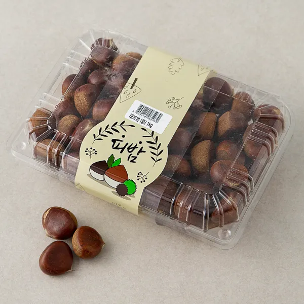 대보밤 중, 1kg, 1팩