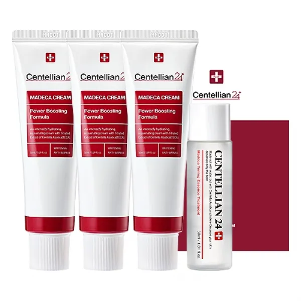 센텔리안24 마데카 크림 파워 부스팅 포뮬러 50ml X 3p + 토닝 에센스 트리트먼트 30ml X 5p 1세트