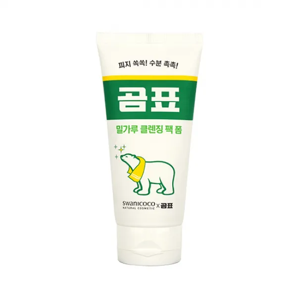 스와니코코 밀가루 클렌징 팩 폼, 100ml, 1개