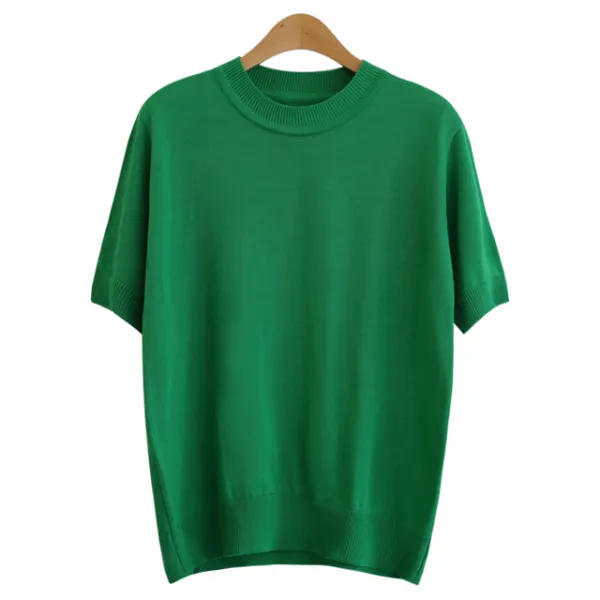 제니트 여성용 니트 트리카 반팔 n1437