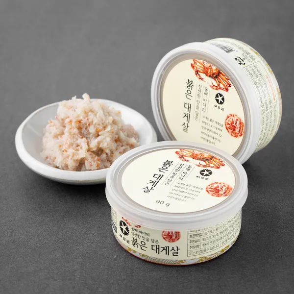 씨트리 국내산 붉은 대게살 180g 1개