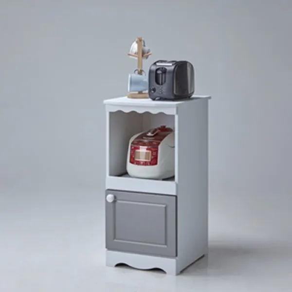 태영가구 밥솥수납 정수기받침대 400 그레이