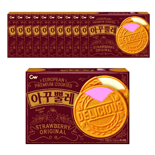 청우식품 아꾸뿔레, 102g, 12개