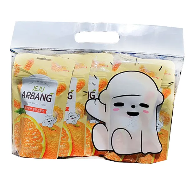 달하제주 제주 아르방 젤리 감귤맛, 49g, 5개