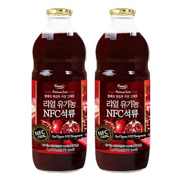 퍼니트 리얼 Nfc 유기농 석류 1000ml 2병