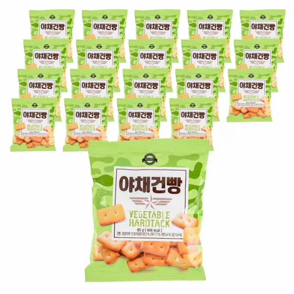 아미푸드 야채건빵 65g 20개