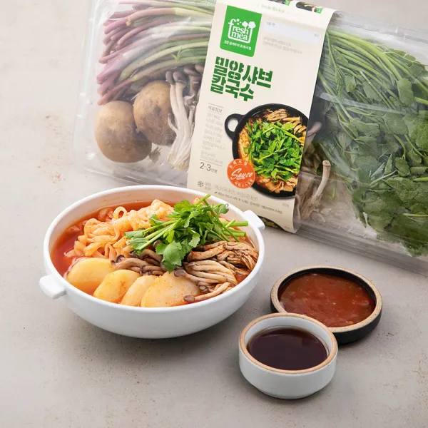 프레시밀 밀양 샤브 칼국수 1020g 1개