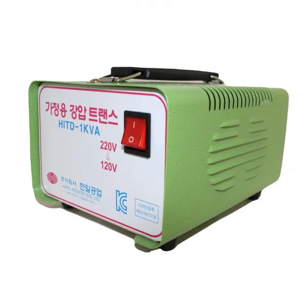 한일공업 링코아 1KVA 가정용 강압 트랜스 120V, 1개