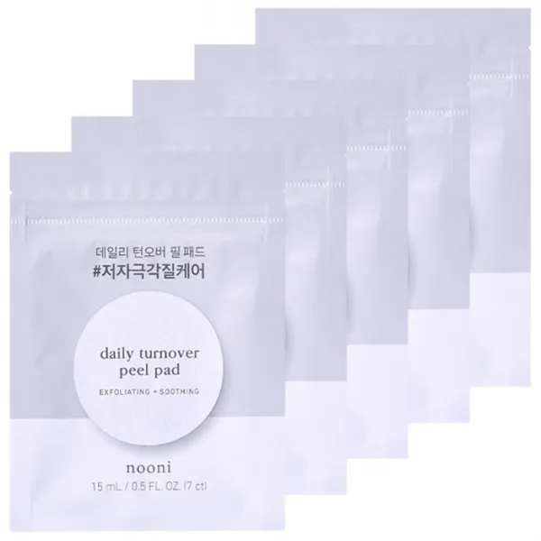 누니 데일리 각질제거 한달 체험분 7p, 15ml, 5개