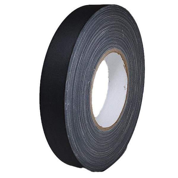 테스크 무광 면테이프 MATT BLACK 25mm x 55m, 1개