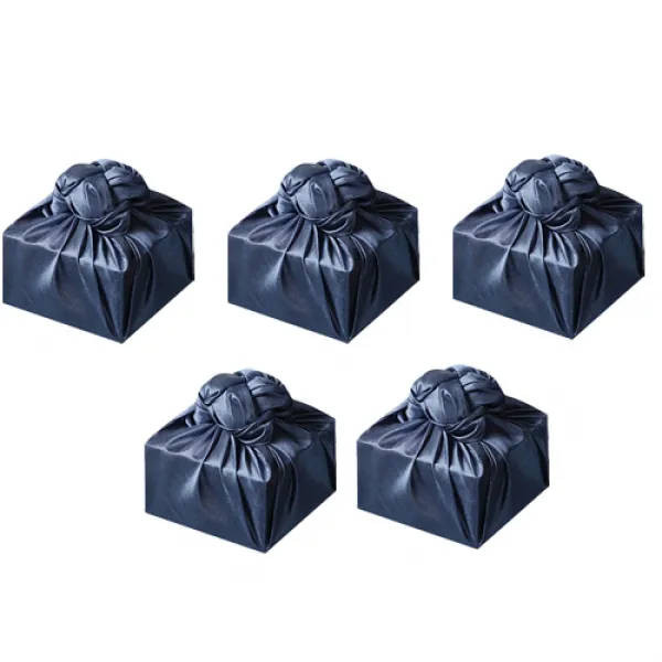 통샵 홑보자기 110cm, 666 은은한 네이비, 5개