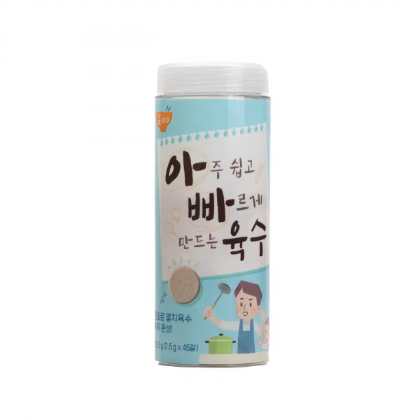 쿡백 아빠육수 45p, 112.5g, 1개