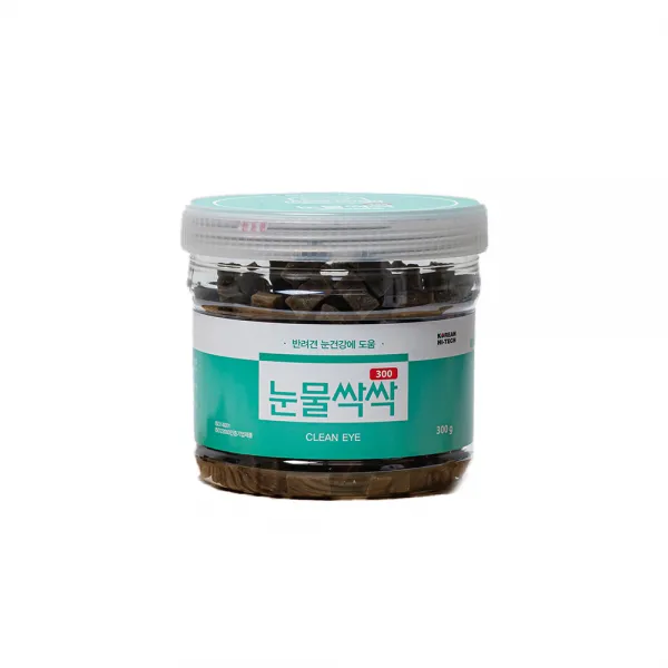 허브허브 반려동물 CLEAN EYES 눈물싹싹 눈물 자국 영양제 대용량 300g, 1개