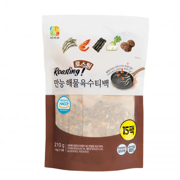 석하 로스팅 해물육수 티백 15p 1개 210g
