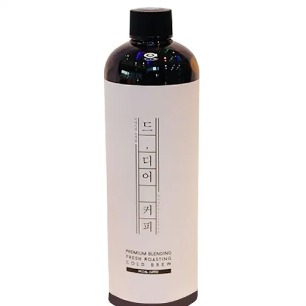 드디어커피 고슴더치 클래식 블랙, 500ml, 1개
