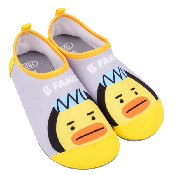 비패밀리 아동용 트윈덕 옐로우 아큐아슈즈