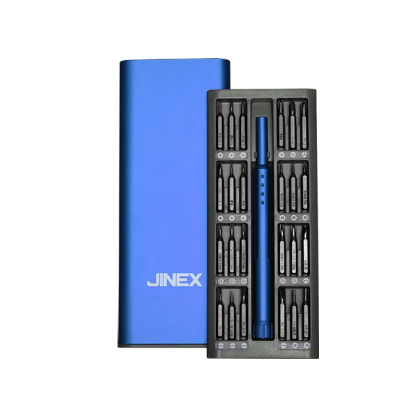 지넥스 24 IN 1 정밀드라이버 세트 블루, 1세트