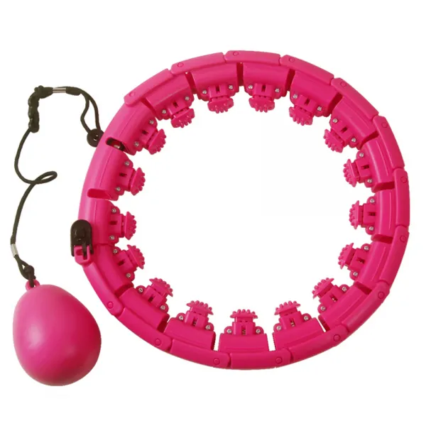 슬림핏 / 스마트 훌라 후프 17구 핑크