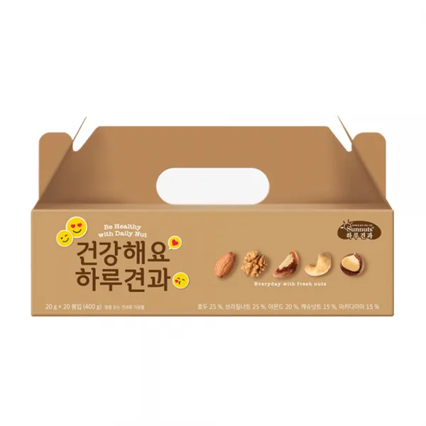 썬넛트 건강해요 하루견과 20p, 400g, 1개