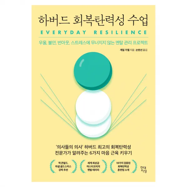 하버드 회복탄력성 수업:우울 불안 번아웃 스트레스에 무너지지 않는 멘탈 관리 프로젝트, 게일 가젤, 현대지성