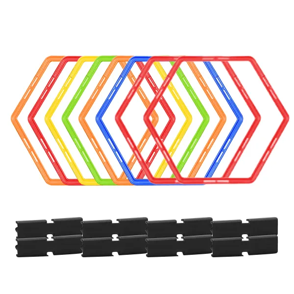 블럭마트 육각 스피드 사다리 8p + 이음고리 8p, 랜덤발송(사다리)