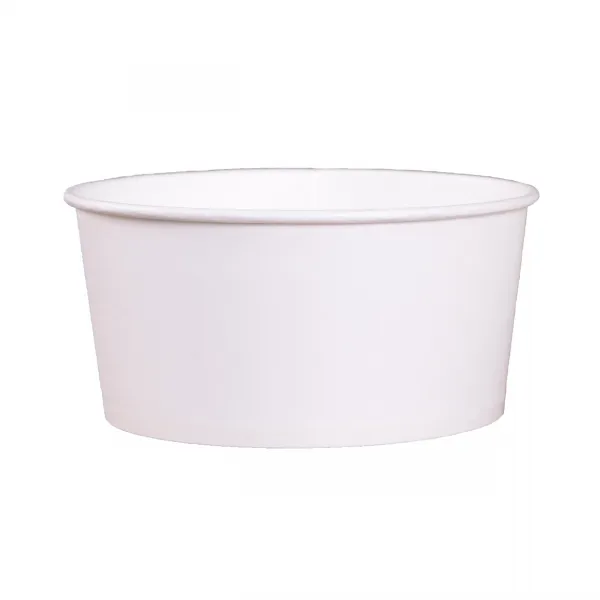 샘솟는컵 일회용 종이 그릇 무지 105 x 60 x 125 mm 520ml, 1개, 200개입